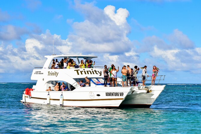 Punta Cana Ultimate Hip Hop Party Boat with Open Bar <em>Only Adults – Key highlights at a glance’ /></p>
<ul>
<li><strong>DJ lineup built for urban and island music</strong> so the music stays party-focused, not background</li>
<li><strong>Unlimited alcoholic beverages</strong> plus snacks and fresh tropical fruits</li>
<li><strong>Playa Bibijagua swim and snorkel time</strong> in clear Caribbean water</li>
<li><strong>Dolphins Island photo pass</strong> for quick, pretty moments from the water</li>
<li><strong>Sand bar dancing in waist-deep water</strong> with games, mingling, and crew prompts</li>
</ul>
<h2 id="punta-cana-hip-hop-party-boat-what-youre-really-paying-for">Punta Cana Hip-Hop Party Boat: what you’re really paying for</h2>
<p>Only Adults – Punta Cana Hip-Hop Party Boat: what you’re really paying for’ /><br />
At <strong>$64 per person</strong> for about <strong>3 to 4 hours</strong>, the math works best if you want a planned party with included drinks. This isn’t just transportation from A to B. It’s a mix of music, water time, and guided energy, with alcoholic beverages handled for you while you’re out on the sea.</p>
<p><p>The big value is that the fun is structured. There’s a DJ-driven party format, a sand bar “main event,” and scheduled water stops. That means you’re not standing around thinking, now what? You’re moving from swim time to photo moments to the water-party zone.</p>
</p>
<p><p>Also, this is an easy fit for groups. The maximum is <strong>120 travelers</strong>, and the event style is meant to work even when you’re arriving in clusters rather than one big family.</p>
</p>
<div style="margin: 20px 0; padding: 15px 0;"><p>You can also read our reviews of more boat tours in Punta Cana</p><ul style="margin: 10px 0; padding: 0; list-style: none;"><li style="margin: 0 0 10px 0; padding: 0 0 10px 0; border-bottom: 1px solid #eee; display: flex; align-items: flex-start; gap: 12px; line-height: 1.4;"><a href="https://discoveringpuntacana.com/punta-cana-catamaran-boat-to-saona-island-with-buffet-lunch/" aria-hidden="true" tabindex="-1"><img decoding="async" style="width: 80px; height: 60px; object-fit: cover; border-radius: 4px; flex-shrink: 0;" src="https://e.discoveringpuntacana.com/wp-content/uploads/punta-cana-catamaran-boat-to-saona-island-with-buffet-lunch-150x150.jpg" alt="" loading="lazy"></a><div><a href="https://discoveringpuntacana.com/punta-cana-catamaran-boat-to-saona-island-with-buffet-lunch/">Punta Cana: Catamaran Boat to Saona Island with Buffet Lunch</a><br><span style="font-size: 0.82em; color: #555; margin-top: 2px;"><span style="color: #f5a623;">★</span> 4.4 · 3,822 reviews</span></div></li><li style="margin: 0 0 10px 0; padding: 0 0 10px 0; border-bottom: 1px solid #eee; display: flex; align-items: flex-start; gap: 12px; line-height: 1.4;"><a href="https://discoveringpuntacana.com/small-group-cruising-and-snorkeling-catamaran-tour/" aria-hidden="true" tabindex="-1"><img decoding="async" style="width: 80px; height: 60px; object-fit: cover; border-radius: 4px; flex-shrink: 0;" src="https://e.discoveringpuntacana.com/wp-content/uploads/small-group-cruising-and-snorkeling-catamaran-tour-150x150.jpg" alt="" loading="lazy"></a><div><a href="https://discoveringpuntacana.com/small-group-cruising-and-snorkeling-catamaran-tour/">Small-Group Cruising and Snorkeling Catamaran Tour</a><br><span style="font-size: 0.82em; color: #555; margin-top: 2px;"><span style="color: #f5a623;">★</span> 5.0 · 2,401 reviews</span></div></li><li style="margin: 0; padding: 0; border-bottom: none; display: flex; align-items: flex-start; gap: 12px; line-height: 1.4;"><a href="https://discoveringpuntacana.com/small-group-snorkeling-cruise-with-open-bar-and-light-snacks/" aria-hidden="true" tabindex="-1"><img decoding="async" style="width: 80px; height: 60px; object-fit: cover; border-radius: 4px; flex-shrink: 0;" src="https://e.discoveringpuntacana.com/wp-content/uploads/small-group-snorkeling-cruise-with-open-bar-and-light-snacks-150x150.jpg" alt="" loading="lazy"></a><div><a href="https://discoveringpuntacana.com/small-group-snorkeling-cruise-with-open-bar-and-light-snacks/">Small Group Snorkeling Cruise with Open Bar and Light Snacks</a><br><span style="font-size: 0.82em; color: #555; margin-top: 2px;"><span style="color: #f5a623;">★</span> 5.0 · 1,296 reviews</span></div></li></ul></div><h2 id="dj-sets-open-bar-and-that-sand-bar-party-feeling">DJ sets, open bar, and that sand bar party feeling</h2>
<p><img width="669" height="446" decoding="async" src=