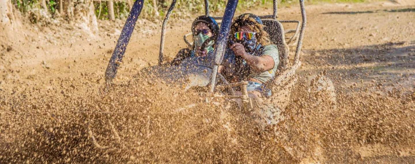 PUNTA CANA WILD BUGGY BREAKS TRACK WITH EXTRAMAS PROTECTION - What this “wild track” buggy tour really feels like