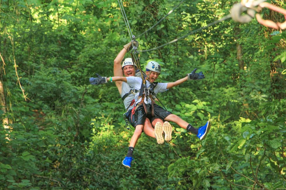 Punta Cana: Zip Line Adventure with Hotel Pickup - Suspension bridge views: the part that slows you down (in a good way)