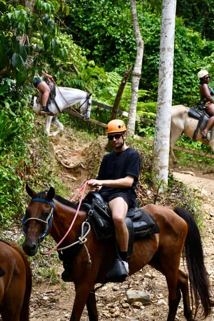 Punta Cana: Zipline, Chairlift, Buggy & Horse Ride Adventure - Buggy trails in the park: thrilling, safe, and absolutely messy