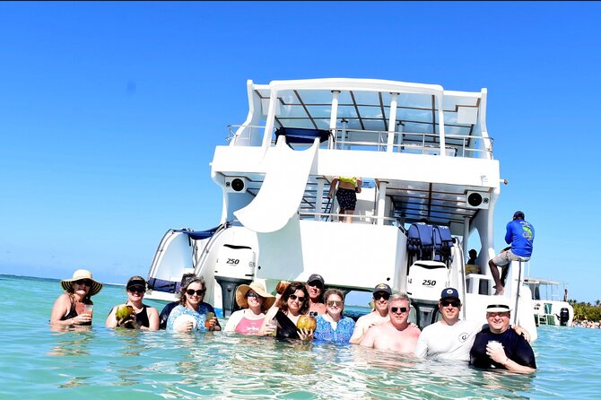 Sand-Bar Punta Cana Party Boat unlimited drinks, snorkeling Vibes - Coral Reef Snorkeling: Gear On, Worries Off