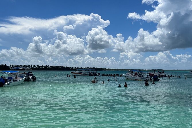 Saona Island Day Tour - Boarding the catamaran: comfort, but watch the crowding