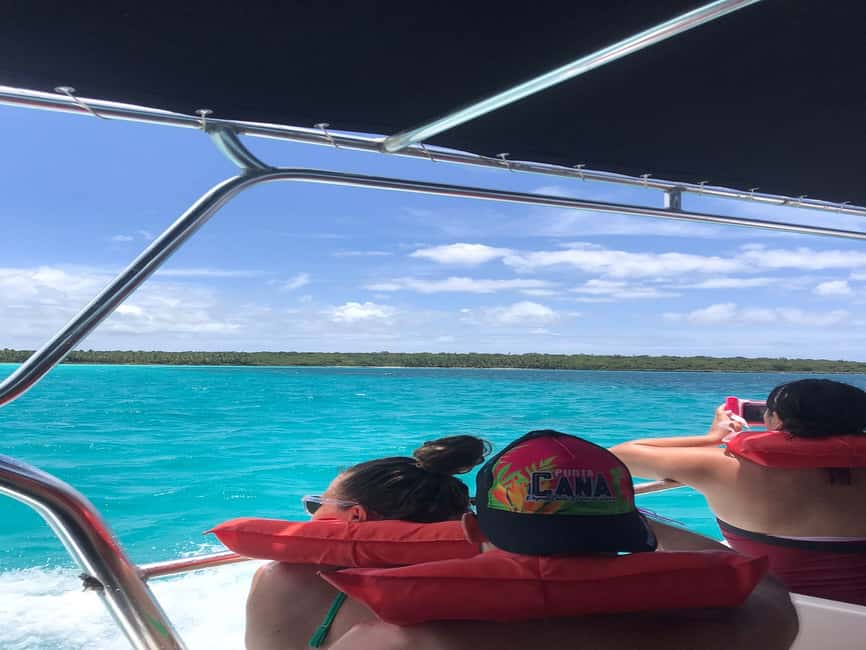 Saona Island Tour All Inclusive Speedboat and Catamaran - Catamaran Ride Back with Catalina Island Views