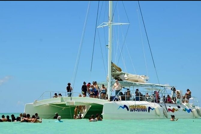 Saône Island from Punta Cana Catamaran, Natural Pool and Lunch - Bayahibe natural pool stop: clear water, short and sweet