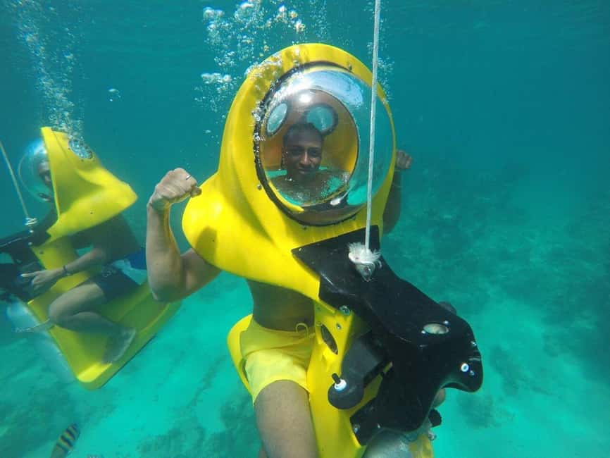 Scubadoo Punta Cana Diving Adventure - Glass-bottom boat: the reef preview that helps you relax