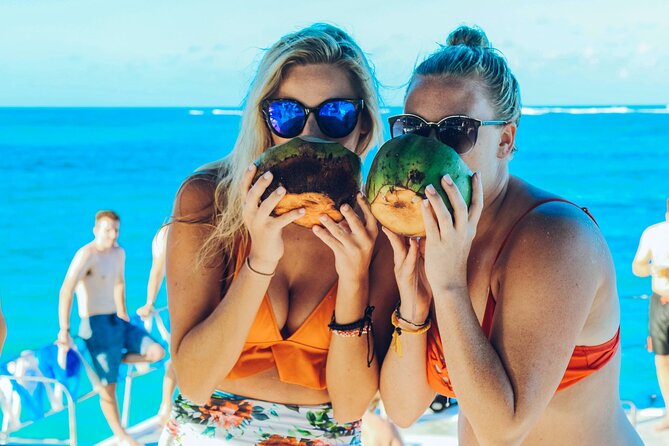 Snorkeling and Swimming on a Caribbean Cruise by Sharky Catamarans - Stop 2: snorkeling at the reef and coral nursery