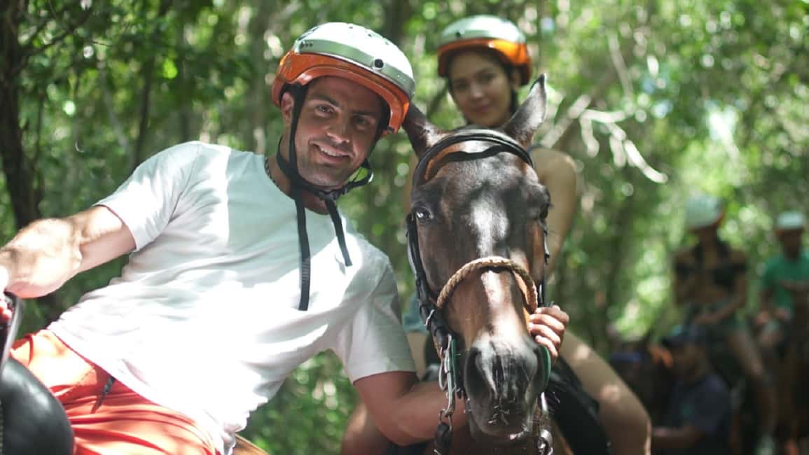 Swim Horse fom Punta Cana - Horseback ride through tropical forest paths and coastal areas