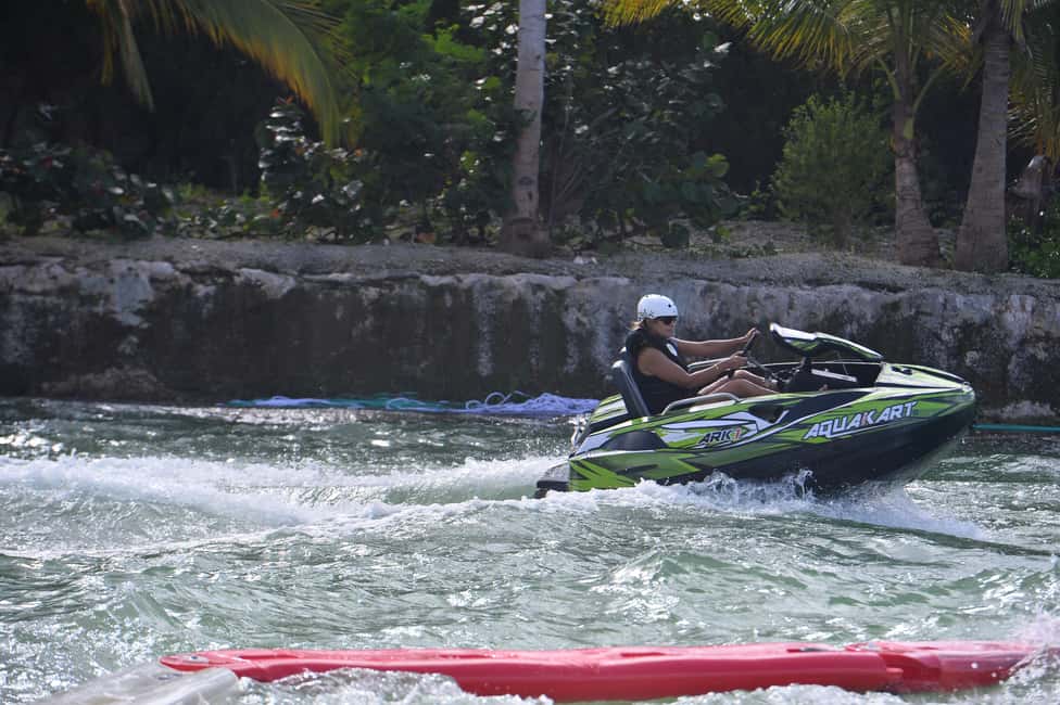 THE ONLY JET SKI TOUR IN PUNTA CANA - Aqua Karts, Boogies, and the Inflatable Obstacle Course