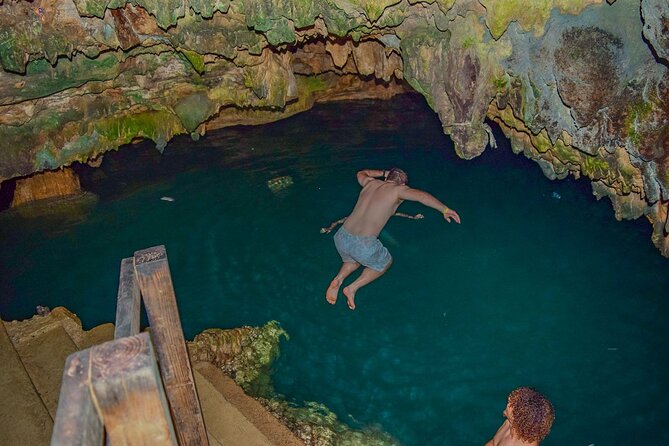 Tour EN Buggy or ATV POR la Nature EN Punta Cana - Domitai Park’s Salt-Hole Cave: Cold Water Meets Simple Adventure