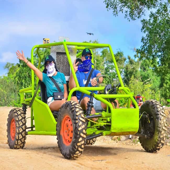 Tour in buggy half-day and beach cenote :Punta Cana - On the road in your buggy: driving style, “caravan” energy, and safety basics