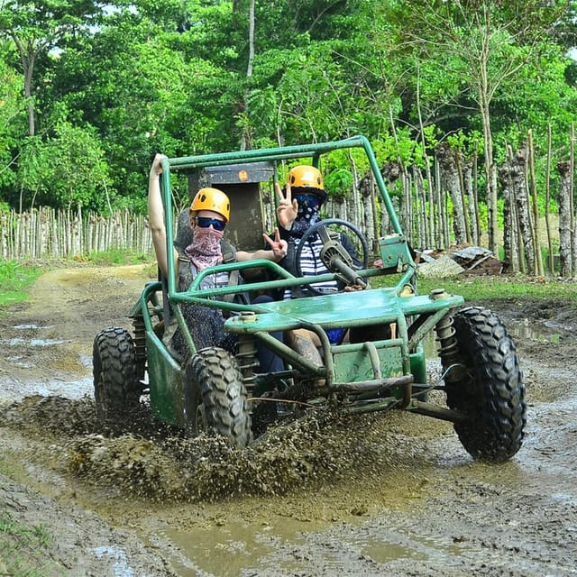 Tour in buggy half-day and beach cenote :Punta Cana - The typical Dominican house stop: culture you can actually talk to