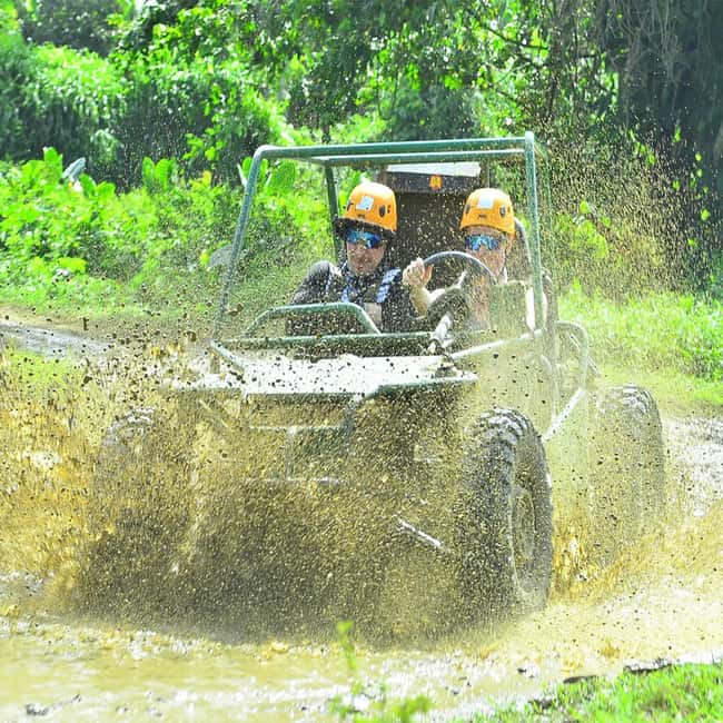 Tour in buggy half-day and beach cenote :Punta Cana - Getting started: hotel pickup and the 8:30, 10:30, and 2:30 departures