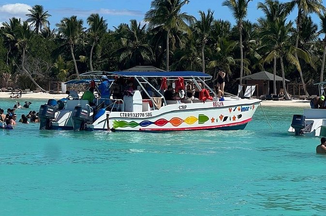 Tour to Saona Island with Lunch and Transportation - Bayahibe first: catamaran time with music and drinks