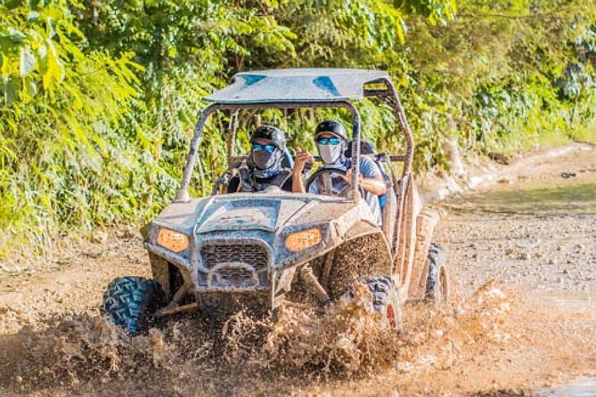 Tours Buggy Punta Cana Macau - The Crystal-Clear Cave Stop: Cenote-Style Water Break With Slippery Steps