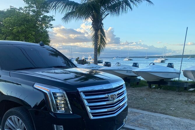 Vip Cadillac transportation in punta cana CAP CANA Roundtrip - Flexibility Inside Cap Cana: Pickup Spots and Extra Requests