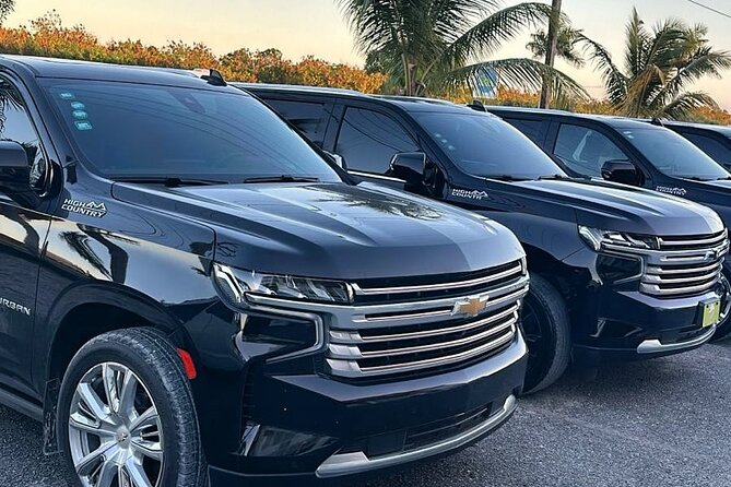 VIP SUV Airport Transfer from Punta Cana/Bavaro - The VIP SUV ride: comfort, water, and direct routing