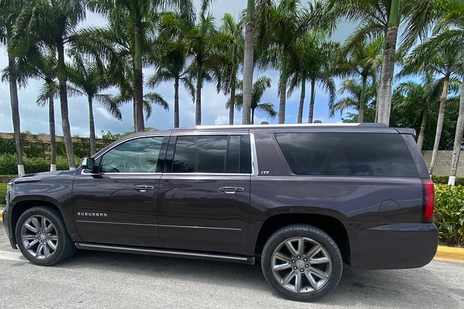Vip transportation in Punta Cana BAVARO Roundtrip - Suburban or Cadillac Comfort, Plus Wi-Fi for the Ride