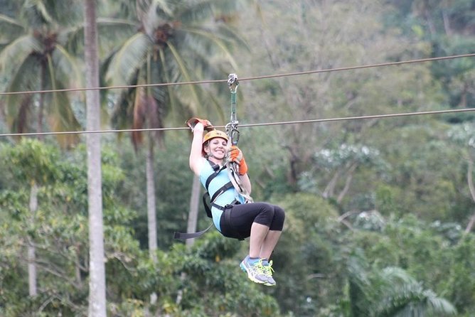 Zip Line - Half Day Adventure - Your harness system: dual lines, lifeline, and anti-drop protection